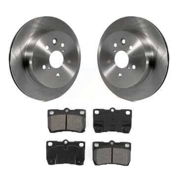 Rear Brake Rotor And Semi-Metallic Pad Kit For Lexus IS250 IS350 GS350 GS300 GS450h GS430 K8S-101863