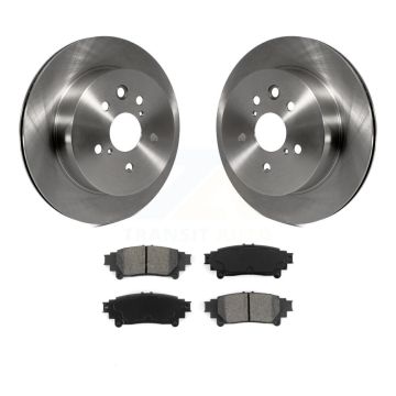 Rear Disc Brake Rotors And Semi-Metallic Pads Kit For Lexus IS350 IS250 K8S-101864