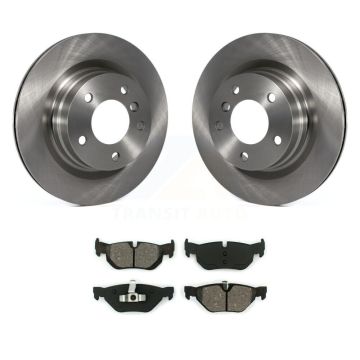 Rear Disc Brake Rotors And Semi-Metallic Pads Kit For BMW 323i 328i 325i K8S-101867