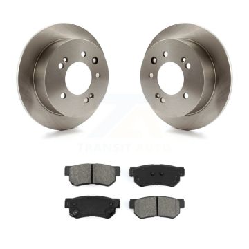 Rear Disc Brake Rotors And Semi-Metallic Pads Kit For Hyundai Elantra K8S-101872