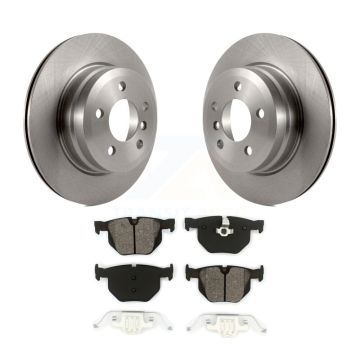 Rear Disc Brake Rotors And Semi-Metallic Pads Kit For BMW X5 X6 K8S-101885