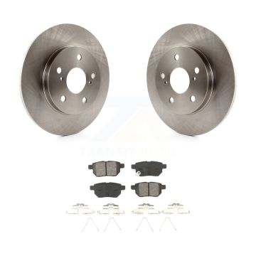 Rear Brake Rotor Semi-Metallic Pad Kit For Toyota Matrix Pontiac Vibe Corolla iM Scion xB K8S-101901