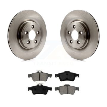 Rear Brake Rotor Semi-Metallic Pad Kit For Jaguar XF XJ XK Vanden Plas XKR S-Type XJR XJ8 K8S-101904