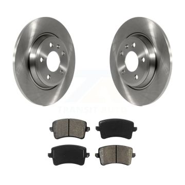 Rear Disc Brake Rotors And Semi-Metallic Pads Kit For Audi Q5 A4 Quattro A5 allroad S5 K8S-101911