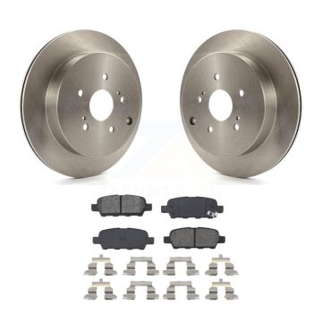 Rear Disc Brake Rotors And Semi-Metallic Pads Kit For 2009-2013 Suzuki Grand Vitara K8S-101920