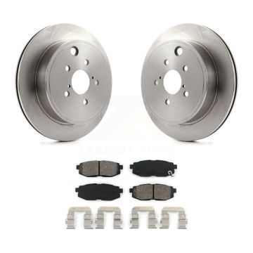 Rear Brake Rotor Semi-Metallic Pad Kit For Subaru Outback Legacy BRZ Scion FR-S Toyota 86 K8S-101930