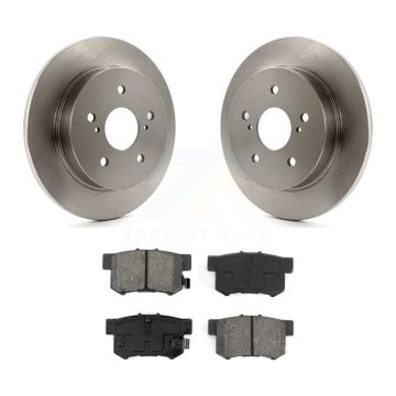 Rear Disc Brake Rotors And Semi-Metallic Pads Kit For 2010-2013 Suzuki Kizashi K8S-101935