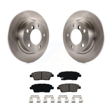 Rear Disc Brake Rotors And Semi-Metallic Pads Kit For Mini Cooper Countryman Paceman K8S-101952