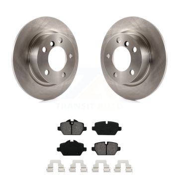 Rear Disc Brake Rotors And Semi-Metallic Pads Kit For Mini Cooper Countryman Paceman K8S-101953