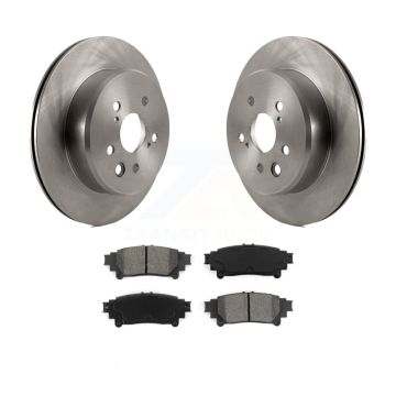 Rear Brake Rotor And Semi-Metallic Pad Kit For Lexus IS300 IS350 GS350 RC350 RC300 IS200t K8S-101957