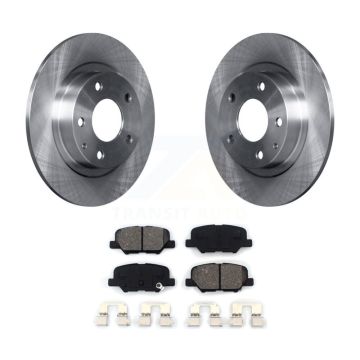 Rear Disc Brake Rotors And Semi-Metallic Pads Kit For 2014-2015 Mazda 6 K8S-101962