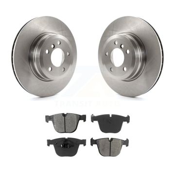Rear Disc Brake Rotors And Semi-Metallic Pads Kit For BMW X5 X6 K8S-101977