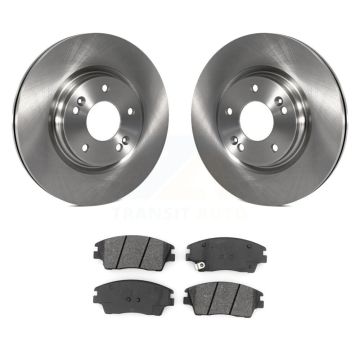 Front Disc Brake Rotors And Semi-Metallic Pad Kit For Hyundai Elantra Tucson Kia Sportage K8S-102583