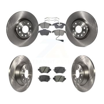 Front Rear Disc Brake Rotors And Semi-Metallic Pads Kit For 2016-2018 Audi Q3 Quattro K8S-102685