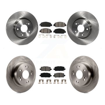 Front Rear Disc Brake Rotors And Semi-Metallic Pads Kit For 2016-2022 Honda HR-V K8S-102705