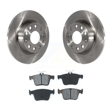 Rear Brake Rotors Semi-Metallic Pad Kit For Volkswagen Taos Audi A3 Quattro e-Golf e-tron K8S-102722