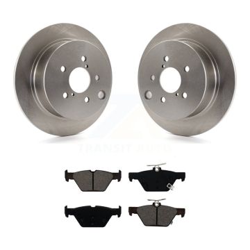 Rear Disc Brake Rotors And Semi-Metallic Pads Kit For Subaru Crosstrek K8S-102725