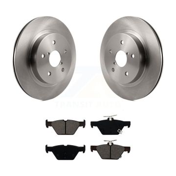 Rear Disc Brake Rotors And Semi-Metallic Pads Kit For Subaru Outback WRX Legacy K8S-102733