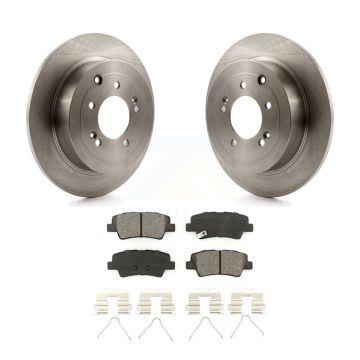 Rear Disc Brake Rotors And Semi-Metallic Pads Kit For Hyundai Tucson Kia Sportage K8S-102734