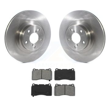 Front Disc Brake Rotor And Semi-Metallic Pad Kit For 2019 Toyota 86 Without Brembo Brakes K8S-102759