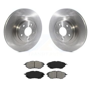 Front Brake Rotor Semi-Metallic Pad Kit For Subaru Legacy With 292mm Diameter K8S-102760