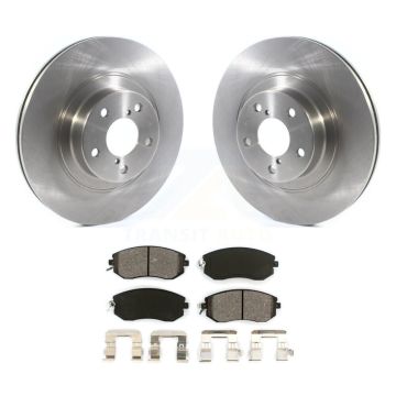 Front Brake Rotors Semi-Metallic Pad Kit For Subaru Forester Impreza XV Crosstrek Outback K8S-102761