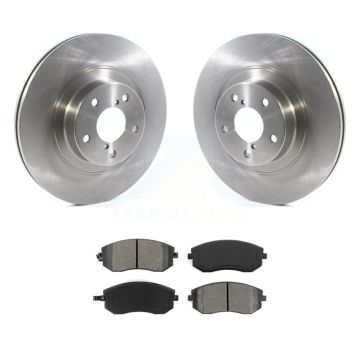 Front Brake Rotor & Semi-Metallic Pad Kit For Subaru Outback Forester Impreza Legacy Baja K8S-102762
