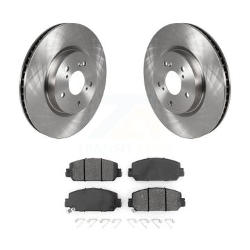 Front Disc Brake Rotors And Semi-Metallic Pads Kit For Honda CR-V HR-V K8S-102774