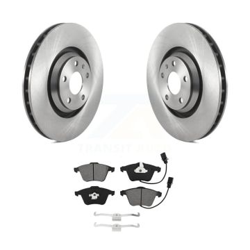 Front Disc Brake Rotors And Semi-Metallic Pads Kit For Audi TT Quattro TTS K8S-102874