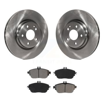 Front Brake Rotor & Semi-Metallic Pad Kit For Mercedes-Benz GLA250 CLA250 B250 INFINITI B K8S-102882