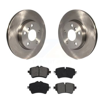 Front Disc Brake Rotors And Semi-Metallic Pads Kit For Mini Cooper Clubman K8S-102883