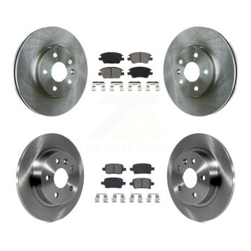 Front Rear Disc Brake Rotors And Semi-Metallic Pads Kit For Chevrolet Cruze K8S-102890