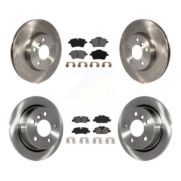 Front Rear Disc Brake Rotors And Semi-Metallic Pads Kit For Mini Cooper K8S-102940