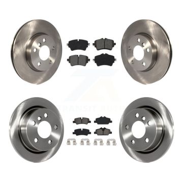 Front Rear Disc Brake Rotors And Semi-Metallic Pads Kit For Mini Cooper K8S-102941