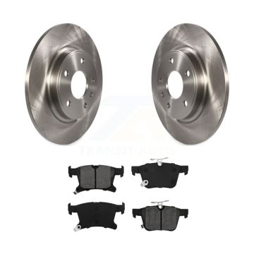 Rear Disc Brake Rotor & Semi-Metallic Pad Kit For Chrysler Pacifica Grand Caravan Voyager K8S-102970