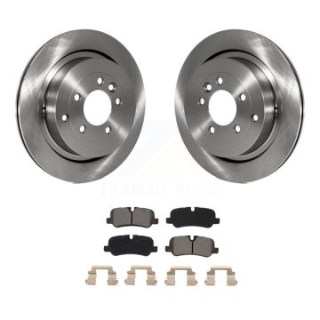 Rear Disc Brake Rotors And Semi-Metallic Pads Kit For Land Rover Range Sport LR4 LR3 K8S-102971