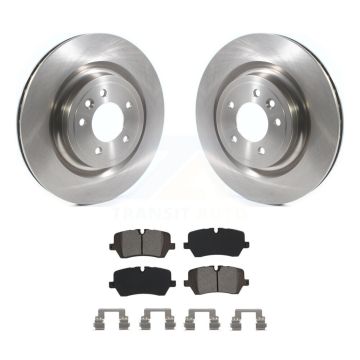 Rear Disc Brake Rotors And Semi-Metallic Pads Kit For Land Rover Range Sport Discovery K8S-102985
