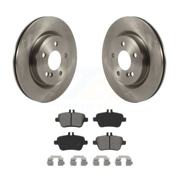 Rear Disc Brake Rotor Semi-Metallic Pad Kit For Mercedes-Benz GLA250 CLA250 INFINITI QX30 K8S-102989