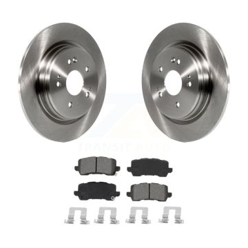 Rear Disc Brake Rotors And Semi-Metallic Pads Kit For 2015-2020 Acura TLX K8S-102991