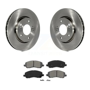 Front Disc Brake Rotors And Semi-Metallic Pads Kit For Mitsubishi Galant K8S-103119