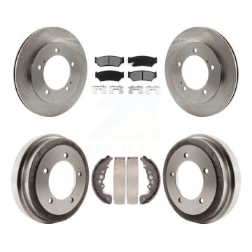 Front Rear Brake Rotor Semi-Metallic Pad And Drum Kit For Chevrolet Tracker Suzuki Vitara K8S-103373
