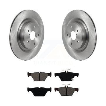 Rear Disc Brake Rotors And Semi-Metallic Pads Kit For 2019-2024 Subaru Ascent K8S-103568