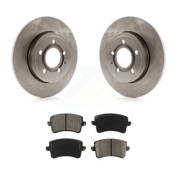Rear Brake Rotor Semi-Metallic Pad Kit For Audi A4 Quattro With 288mm Diameter K8S-103574