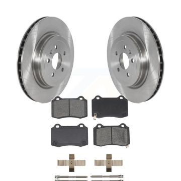 Rear Disc Brake Rotors And Semi-Metallic Pads Kit For 2016 Tesla S From 04 16 K8S-103576