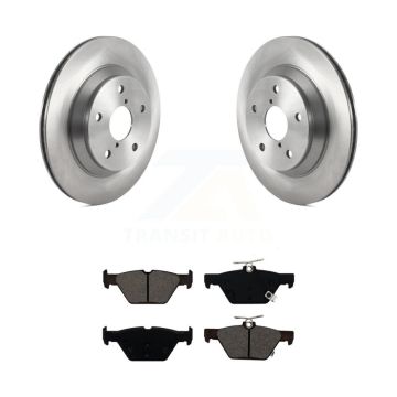 Rear Disc Brake Rotors And Semi-Metallic Pads Kit For 2019-2024 Subaru Forester K8S-103578