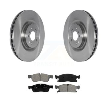 Front Brake Rotors Semi-Metallic Pad Kit For Mercedes-Benz ML350 GL350 GLS450 ML400 GL450 K8S-103590