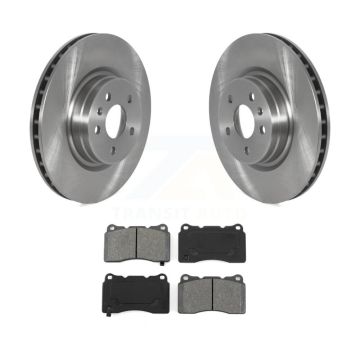 Front Disc Brake Rotors And Semi-Metallic Pads Kit For Tesla S X K8S-103594