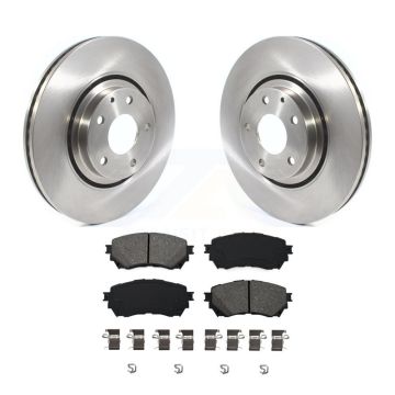 Front Disc Brake Rotors And Semi-Metallic Pads Kit For 2021 Mazda 6 Turbocharged K8S-103660