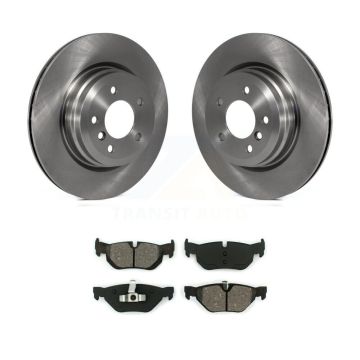 Rear Brake Rotor And Semi-Metallic Pad Kit For 2012 BMW X1 With 336mm Diameter K8S-103695
