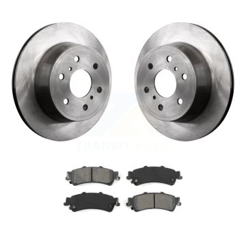 Rear Disc Brake Rotors And Semi-Metallic Pads Kit For GMC Sierra 1500 Classic K8S-103774